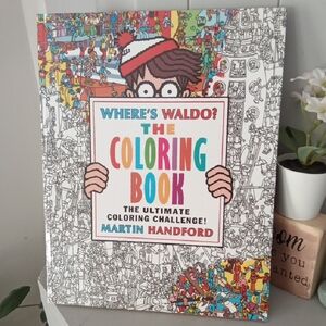 New🌈 Where's Waldo The Coloring Book DIY Activity
